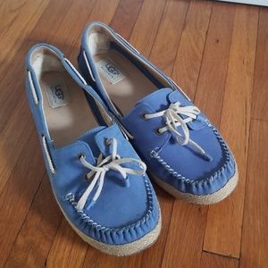 Ugg Women's boat shoes- barely worn